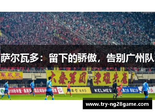 萨尔瓦多：留下的骄傲，告别广州队